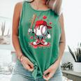 Baseball Drip Icecream Apparel Youth Boy Valentine Comfort Colors Tank Top Violet Baseball Drip Icecream Apparel Youth Boy Valentine Comfort Colors Tank Top Violet