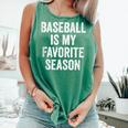 Baseball Is My Favorite Season Baseball Player Comfort Colors Tank Top Violet Baseball Is My Favorite Season Baseball Player Comfort Colors Tank Top Violet