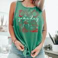 Baseball Game Day Coquette Game Day Baseball Comfort Colors Tank Top Violet