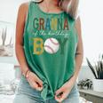 Baseball Granna Of The Birthday Boy Family Matching Comfort Colors Tank Top Violet Baseball Granna Of The Birthday Boy Family Matching Comfort Colors Tank Top Violet