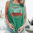 Baseball Great Grandma Of A Baseball Player Great Grandma Comfort Colors Tank Top Violet