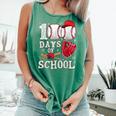 Baseball Happy 100 Days Of School Boy Girl Kid Teacher Comfort Colors Tank Top Violet