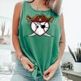 Baseball Heart Pirate Hat Crossed Swords Men Boys Kids Youth Comfort Colors Tank Top Violet Baseball Heart Pirate Hat Crossed Swords Men Boys Kids Youth Comfort Colors Tank Top Violet