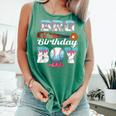 Baseball Ice Cream Drip Bro Of The Birthday Boy Comfort Colors Tank Top Violet Baseball Ice Cream Drip Bro Of The Birthday Boy Comfort Colors Tank Top Violet