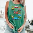 Baseball Ice Cream Drip Vehicles Youth Baseball Drip Premium Tri-Blend Comfort Colors Tank Top Violet