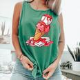 Baseball Ice Cream Drip Youth Strawberry Baseball Red Comfort Colors Tank Top Violet Baseball Ice Cream Drip Youth Strawberry Baseball Red Comfort Colors Tank Top Violet