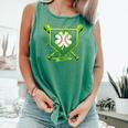 Baseball Icecream St Patrick's Day Lucky Charm Shamrock Drip Comfort Colors Tank Top Violet Baseball Icecream St Patrick's Day Lucky Charm Shamrock Drip Comfort Colors Tank Top Violet