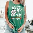 Baseball Jersey Number 13 That's My Brother Out There Comfort Colors Tank Top Violet Baseball Jersey Number 13 That's My Brother Out There Comfort Colors Tank Top Violet