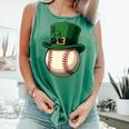 Baseball Leprechaun Hat Saint Patrick Retro Comfort Colors Tank Top Violet