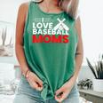 Baseball I Love Baseball Moms Comfort Colors Tank Top Violet Baseball I Love Baseball Moms Comfort Colors Tank Top Violet