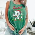 Baseball Mama Christmas Santa Hat Xmas Softball Mom Comfort Colors Tank Top Violet Baseball Mama Christmas Santa Hat Xmas Softball Mom Comfort Colors Tank Top Violet