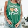 Baseball Mama For Baseball Mom Leopard Game Day Comfort Colors Tank Top Violet