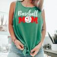 Baseball Mom Cute Letter Print Women Cute Mother's Day Comfort Colors Tank Top Violet Baseball Mom Cute Letter Print Women Cute Mother's Day Comfort Colors Tank Top Violet