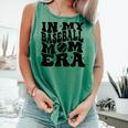 In My Baseball Mom Era Baseball Comfort Colors Tank Top Violet