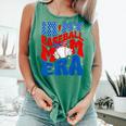 In My Baseball Mom Era Groovy Baseball Mother's Day US Flag Comfort Colors Tank Top Violet In My Baseball Mom Era Groovy Baseball Mother's Day US Flag Comfort Colors Tank Top Violet