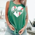 Baseball Mom Heart Mother's Day Mom Grandma Mama Boys Girls Comfort Colors Tank Top Violet