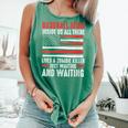 Baseball Mom Inside Us All There Lives a Zombie Sport Comfort Colors Tank Top Violet