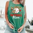 Baseball Mom Leopard Heart Mother's Day Girls Comfort Colors Tank Top Violet Baseball Mom Leopard Heart Mother's Day Girls Comfort Colors Tank Top Violet