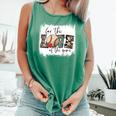 Baseball Mom Leopard For The Love Of The Game Bleached Women Comfort Colors Tank Top Violet Baseball Mom Leopard For The Love Of The Game Bleached Women Comfort Colors Tank Top Violet