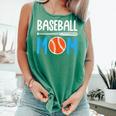 Baseball Mom Leopard Print Baseball Mama Women Mother's Day Comfort Colors Tank Top Violet Baseball Mom Leopard Print Baseball Mama Women Mother's Day Comfort Colors Tank Top Violet