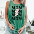 Baseball MOM Lightning Bolt Tshirt Retro Comfort Colors Tank Top Violet Baseball MOM Lightning Bolt Tshirt Retro Comfort Colors Tank Top Violet