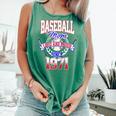 Baseball Mom Loud & Proud Since 1971 Raglan Baseball Tee Comfort Colors Tank Top Violet