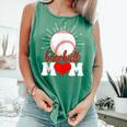 Baseball Mom Mama Mother's Day Sport Lover Comfort Colors Tank Top Violet
