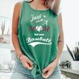 Baseball Mom Sayings Just A Mom That Loves Baseball Comfort Colors Tank Top Violet Baseball Mom Sayings Just A Mom That Loves Baseball Comfort Colors Tank Top Violet