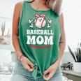 Baseball Mom Shirt Mama Women Baseball Shirt For Comfort Colors Tank Top Violet