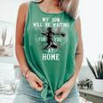 Baseball Mom My Son Will Be Waiting For You At Home Comfort Colors Tank Top Violet Baseball Mom My Son Will Be Waiting For You At Home Comfort Colors Tank Top Violet