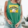 Baseball Mom Sports Mom Yellow Comfort Colors Tank Top Violet Baseball Mom Sports Mom Yellow Comfort Colors Tank Top Violet