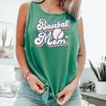 Baseball Mom Squad Comfort Colors Tank Top Violet