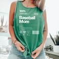 Baseball Mom Graphic Tees For Women Comfort Colors Tank Top Violet Baseball Mom Graphic Tees For Women Comfort Colors Tank Top Violet
