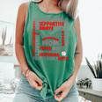Baseball Mom Traits For Great Mothers Grey And Red Comfort Colors Tank Top Violet