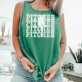Baseball Pitcher Player Team Sport Lover Family Friends Fans Comfort Colors Tank Top Violet Baseball Pitcher Player Team Sport Lover Family Friends Fans Comfort Colors Tank Top Violet