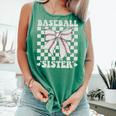 Baseball Sister Comfort Colors Tank Top Violet Baseball Sister Comfort Colors Tank Top Violet
