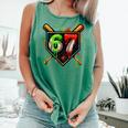 Baseball Six Seven 67 Meme Ice Cream Drip Xmas Women Men Comfort Colors Tank Top Violet