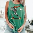 Baseball Skeleton Spooky Boys Halloween Baseball Player Comfort Colors Tank Top Violet Baseball Skeleton Spooky Boys Halloween Baseball Player Comfort Colors Tank Top Violet