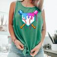 Baseball Sport Respect The Drip Boys Baseball Comfort Colors Tank Top Violet
