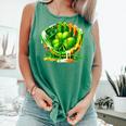 Baseball St Patricks Day Carnival Party Ice Cream Drip Boys Comfort Colors Tank Top Violet