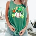 Baseball St Patricks Day Lucky Baseball Player Shamrock Comfort Colors Tank Top Violet Baseball St Patricks Day Lucky Baseball Player Shamrock Comfort Colors Tank Top Violet