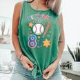 Birthday Boy 8th Birthday Baseball Comfort Colors Tank Top Violet Birthday Boy 8th Birthday Baseball Comfort Colors Tank Top Violet