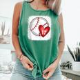 Bleached Custom Baseball Mom Number 17 Heart For Mom Comfort Colors Tank Top Violet Bleached Custom Baseball Mom Number 17 Heart For Mom Comfort Colors Tank Top Violet