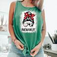 Bleached Memaw Life Soccer Messy Bun Baseball Game Day Comfort Colors Tank Top Violet Bleached Memaw Life Soccer Messy Bun Baseball Game Day Comfort Colors Tank Top Violet