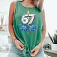 Blue Camo Baseball 67 Six Seven Camo Ice Cream Drip Boy Teen Comfort Colors Tank Top Violet Blue Camo Baseball 67 Six Seven Camo Ice Cream Drip Boy Teen Comfort Colors Tank Top Violet