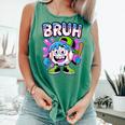 Bruh Baseball Drip Boys Youth Ice Cream Dripping Baseball Comfort Colors Tank Top Violet Bruh Baseball Drip Boys Youth Ice Cream Dripping Baseball Comfort Colors Tank Top Violet