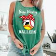 Busy Raising Ballers Baseball Softball Soccer Mom Premium Tri-Blend Comfort Colors Tank Top Violet Busy Raising Ballers Baseball Softball Soccer Mom Premium Tri-Blend Comfort Colors Tank Top Violet