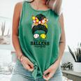 Busy Raising Ballers Softball Messy Bun Baseball Mom Comfort Colors Tank Top Violet Busy Raising Ballers Softball Messy Bun Baseball Mom Comfort Colors Tank Top Violet