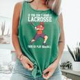 If You Can’t Handle Lacrosse Then Go Play Baseball Comfort Colors Tank Top Violet