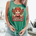 Chinese New Year 2026 Fire Horse Celebration Raglan Baseball Tee Comfort Colors Tank Top Violet Chinese New Year 2026 Fire Horse Celebration Raglan Baseball Tee Comfort Colors Tank Top Violet